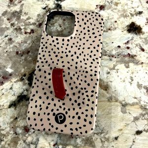 New mocha dot Loopy case ~ size 13 pro max